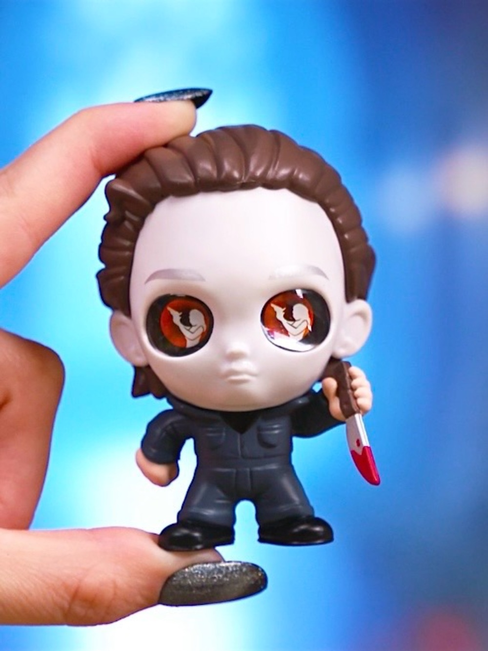 New Tiny Nightmares Terrif-Eyes Collectible Figure (Series 2) - Picture 3 of 9